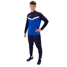 JAKO Trainingsanzug Polyester Iconic (Jacke und Hose, sportiver Schnitt) royalblau/marineblau Herren