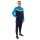 JAKO Trainingsanzug Polyester Iconic (Jacke und Hose, sportiver Schnitt) marineblau/hellblau/gelb Herren