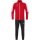 JAKO Trainingsanzug Polyester Power (Jacke und Hose) rot/schwarz Herren