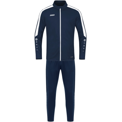 JAKO Trainingsanzug Polyester Power (Jacke und Hose) marineblau Herren