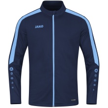 JAKO Trainingsanzug Polyester Power (Jacke und Hose) marineblau/skyblau Herren