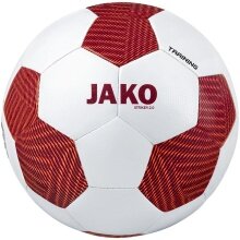 JAKO Trainingsball Striker 2.0 (Größe 5) weiss/weinrot - 1 Ball