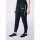 JAKO Trainingshose Pant Allround (Polyester-Terry, hoher Tragekomfort) lang marineblau/gelb Damen