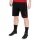 JAKO Trainingshose (Short) Challenge - Double-Stretch-Knit, Seitentaschen mit Reissverschluss - schwarz/rot Herren