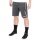 JAKO Trainingshose (Short) Challenge - Double-Stretch-Knit, Seitentaschen mit Reissverschluss - grau/weiss Herren