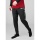 JAKO Trainingshose Pant Allround (Polyester-Terry, hoher Tragekomfort) lang schwarz Herren