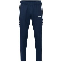 JAKO Trainingshose Pant Allround (Polyester-Terry, hoher Tragekomfort) lang marineblau Kinder