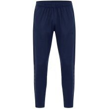 JAKO Trainingshose (Polyesterhose) Power (elastisch, Seitentaschen mit Reißverschluss) lang marineblau Kinder