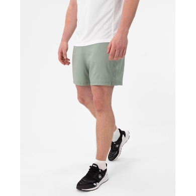 JAKO Trainingshose Power Running Short (Stretch-Micro-Twill) kurz mintgrün Herren