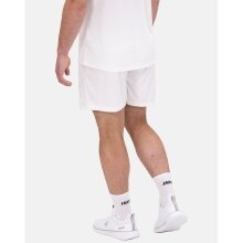 JAKO Trainingshose Short Power (Polyester-Interlock, elastisch, strapazierfähig) kurz weiss Kinder