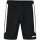 JAKO Trainingshose Short Power (Polyester-Interlock, elastisch, strapazierfähig) kurz schwarz/weiss Kinder