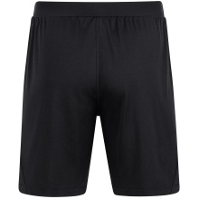 JAKO Trainingshose Short Power (Polyester-Interlock, elastisch, strapazierfähig) kurz schwarz/weiss Kinder