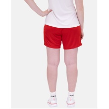 JAKO Trainingshose Short Power (Polyester-Interlock, elastisch, strapazierfähig) kurz rot Damen