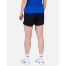 JAKO Trainingshose Short Power (Polyester-Interlock, elastisch, strapazierfähig) kurz schwarz/weiss Damen