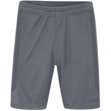 JAKO Trainingshose Short Power (Polyester-Interlock, elastisch, strapazierfähig) kurz anthrazitgrau Kinder