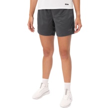 JAKO Trainingshose Short Power (Polyester-Interlock, elastisch, strapazierfähig) kurz anthrazitgrau Damen