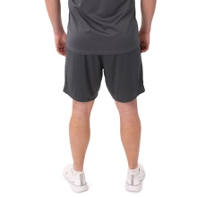 JAKO Trainingshose Short Power (Polyester-Interlock, elastisch, strapazierfähig) kurz anthrazitgrau Herren