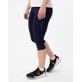 JAKO Trainingshose Tight Capri Power (enganliegend, angenehmes Tragegefühl) marineblau Damen