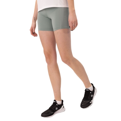 JAKO Trainingshose Tight Capri Power Short (angenehmes Tragegefühl) kurz mintgrün Damen