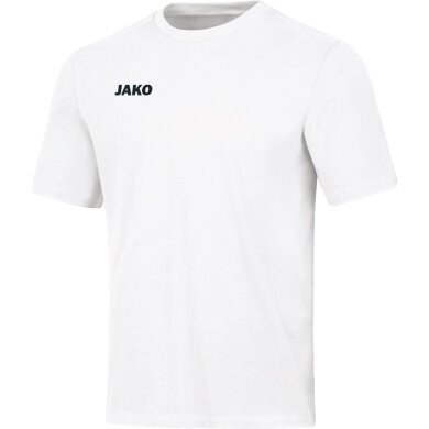 JAKO T-Shirt Base (Baumwolle) weiss Jungen