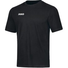 JAKO T-shirt Base (Baumwolle) schwarz Herren