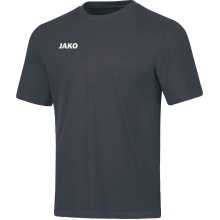 JAKO T-Shirt Base (Baumwolle) anthrazitgrau Herren