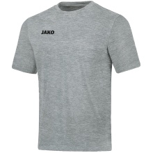 JAKO T-Shirt Base (Baumwolle) hellgrau Herren