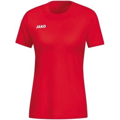 JAKO T-Shirt Base (Baumwolle) rot Damen