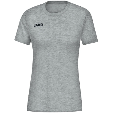 JAKO T-Shirt Base (Baumwolle) hellgrau Damen