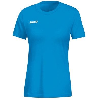 JAKO T-Shirt Base (Baumwolle) hellblau Damen