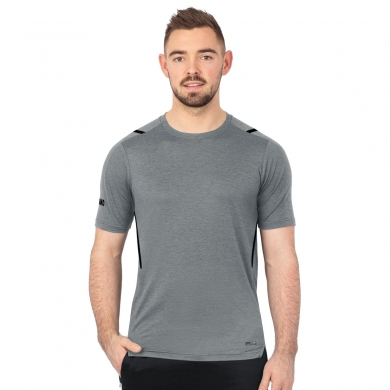 JAKO Sport-Tshirt Challenge - Polyester-Stretch-Jersey - dunkelgrau Herren