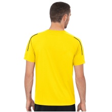 JAKO Sport-Tshirt Classico (100% Polyester-Jacquard) gelb Herren