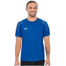 JAKO Sport-Tshirt Classico (100% Polyester-Jacquard) royalblau Herren