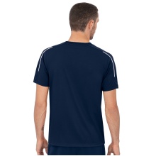 JAKO Sport-Tshirt Classico (100% Polyester-Jacquard) marineblau Herren