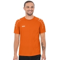 JAKO Sport-Tshirt Classico (100% Polyester-Jacquard) neonorange Herren