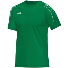 JAKO Sport-Tshirt Classico (100% Polyester-Jacquard) grün Jungen