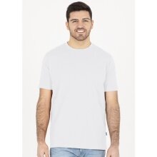 JAKO Freizeit-Tshirt Organic Stretch (Bio-Baumwolle) weiss Herren