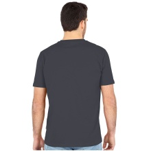 JAKO Freizeit-Tshirt Organic Stretch (Bio-Baumwolle) anthrazitgrau Herren