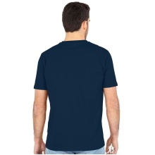 JAKO Freizeit-Tshirt Organic Stretch (Bio-Baumwolle) marineblau Herren