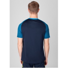 JAKO Sport-Tshirt Performance (modern, atmungsaktiv, schnelltrocknend) marineblau/hellblau Herren