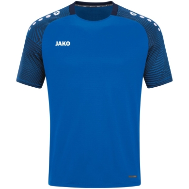 JAKO Sport-Tshirt Performance (modern, atmungsaktiv, schnelltrocknend) royalblau/marineblau Kinder