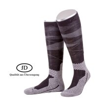 JD Kniestrümpfe All Season ThermoCool Reitstrumpf (Argyle-Muster) anthrazitgrau Herren - 1 Paar