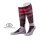 JD Kniestrümpfe All Season ThermoCool Reitstrumpf (Argyle-Muster) grau/rot Herren - 1 Paar