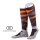 JD Kniestrümpfe All Season ThermoCool Reitstrumpf (Argyle-Muster) grau/orange Herren - 1 Paar