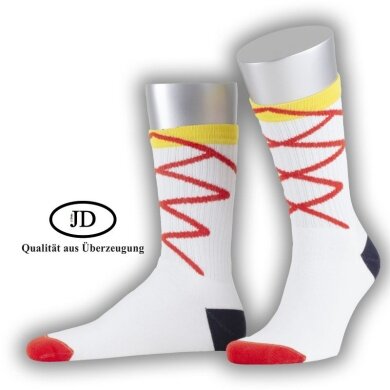 JD Sportsocke White 1 (Bio-Baumwolle) weiss - 1 Paar