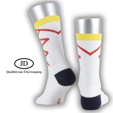 JD Sportsocke White 1 (Bio-Baumwolle) weiss - 1 Paar