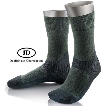 JD Funktionssocke Crew Jagdsocke olivegrün/khaki - 1 Paar