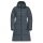 Jack Wolfskin Wintermantel Eisbach Coat (winddicht, wasserabweisend, PFC-frei) 2022 blau Damen