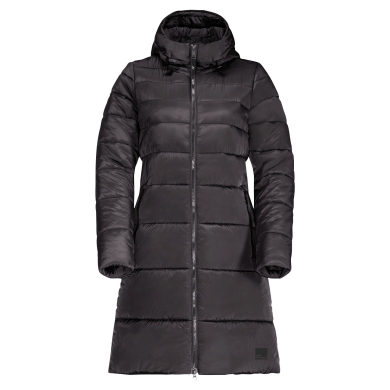 Jack Wolfskin Wintermantel Eisbach Coat (winddicht, wasserabweisend, PFC-frei) 2022 phantomgrau Damen