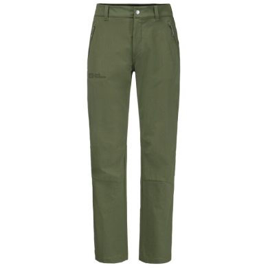 Jack Wolfskin Softshellhose Activate XT (sehr atmungsaktiv, wasser- und windabweisend) khaki/grün Herren - Kurzgrösse